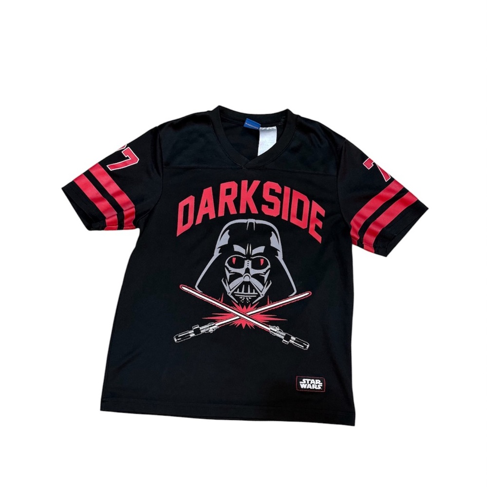 Star Wars Darkside Darth Vader football Jersey T-shirt